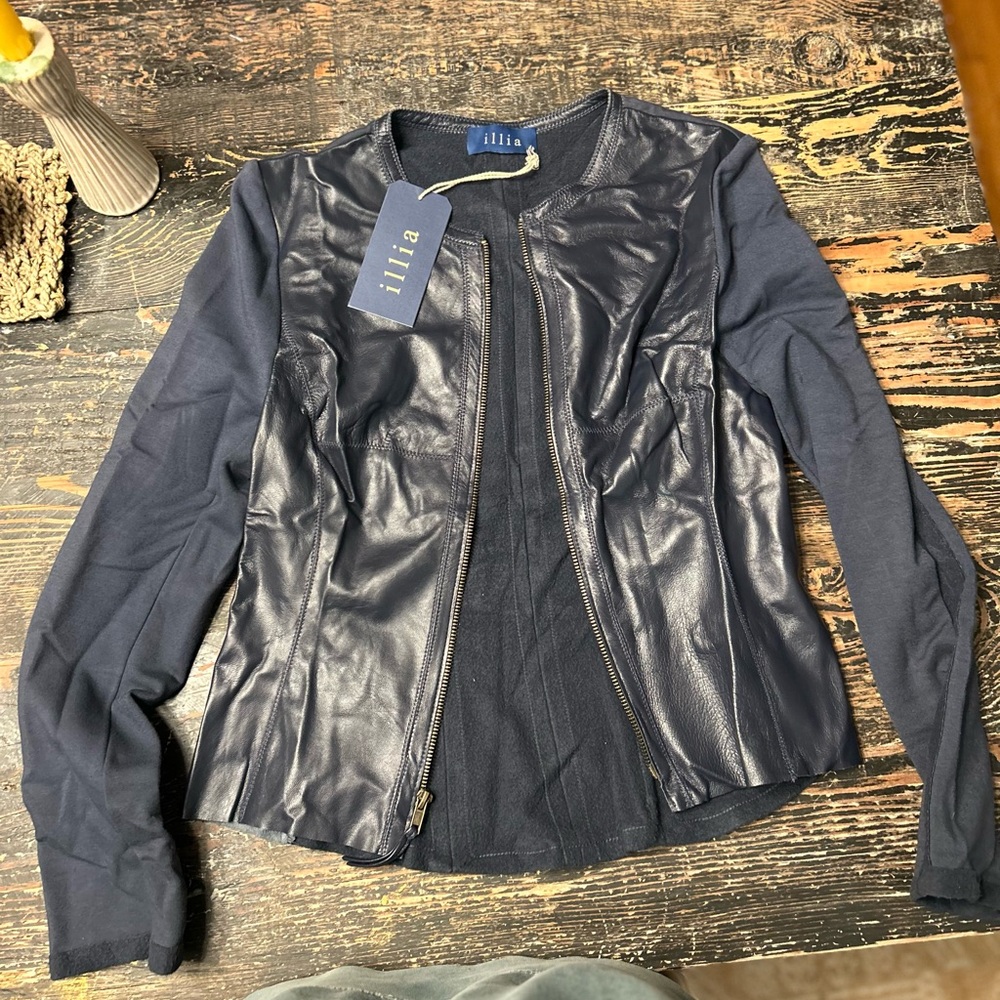 ILIA leather jacket